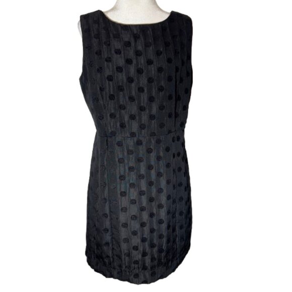 Joe Fresh Dresses & Skirts - NWT Joe Fresh Women's Polk Dot Black Sleeveless Dress Size 12